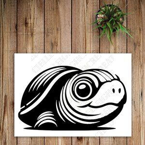 *2 for $20* Cute Turtle vinyl decal Sticker Handcrafted